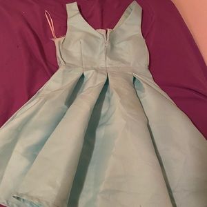 Sky Blue Skater Formal Dress